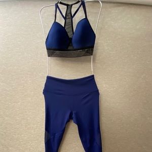VS SPORT Knockout Mesh Leggings and Sports Bra